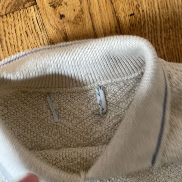 vintage grandma collared bird lightweight long sleeve sweatshirt size la… - Picture 7 of 9